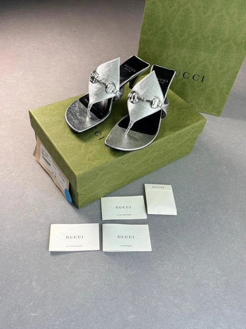 Escarpins Gucci Argentés — Femme