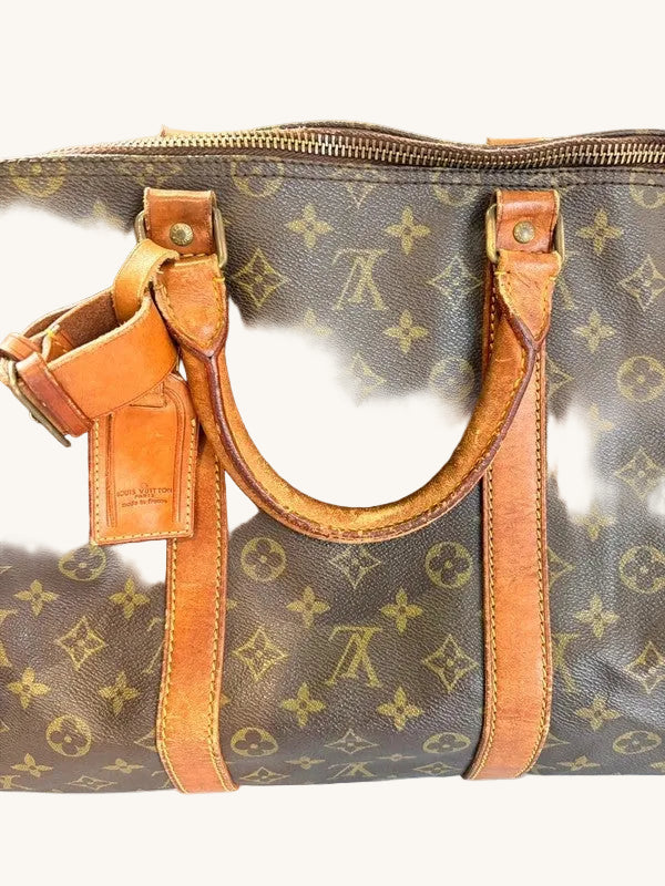Sac de voyage Louis Vuitton Keepall 50 — Monogramme - vue 8