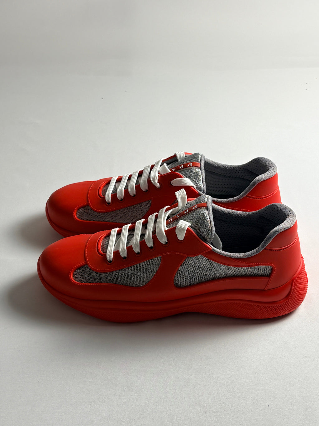 Sneakers Prada America's Cup rouge T44 - vue 2