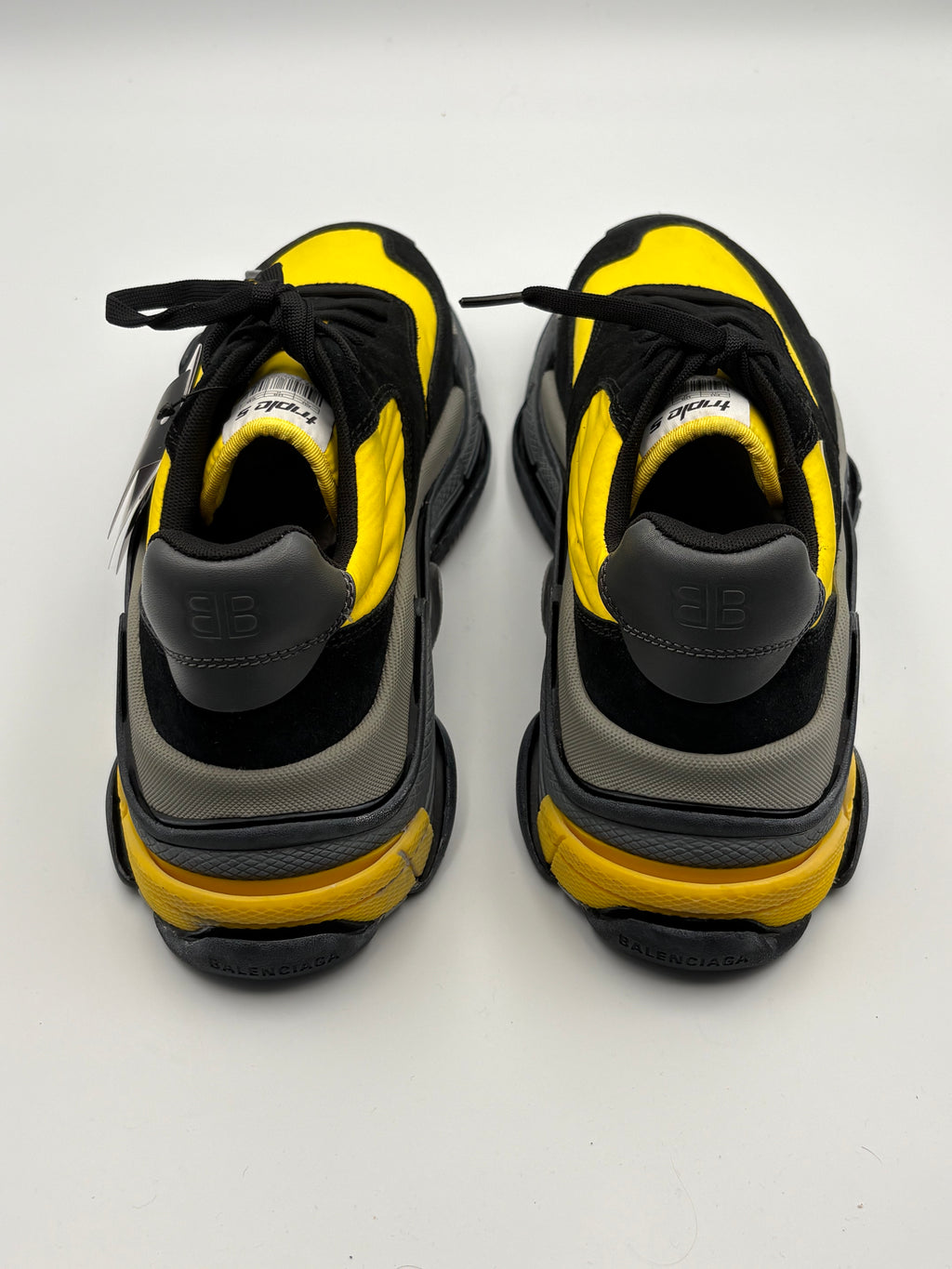 Balenciaga Triple S — Jaune, Noir & Gris — T.41