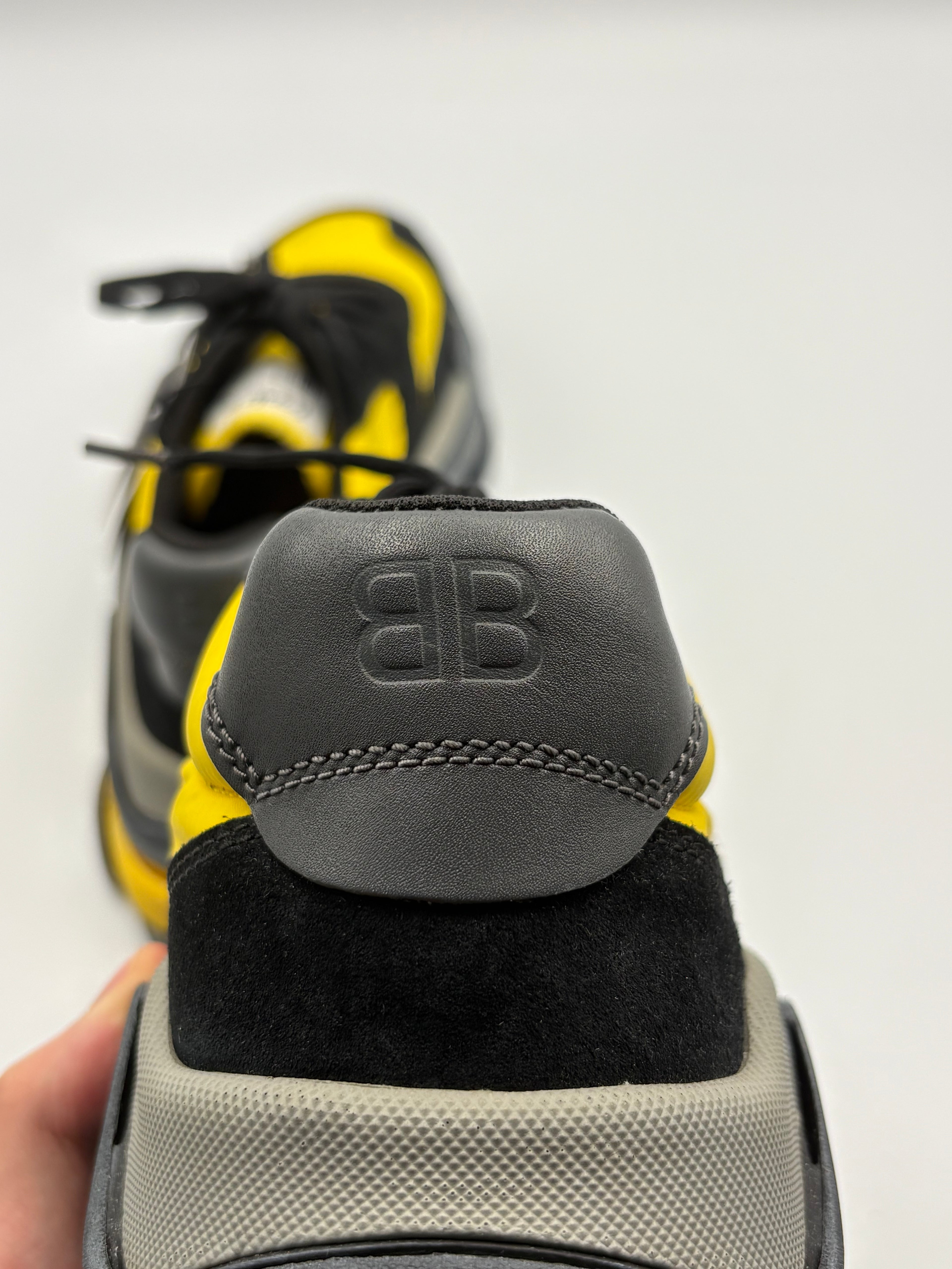 Balenciaga Triple S — Jaune, Noir & Gris — T.41
