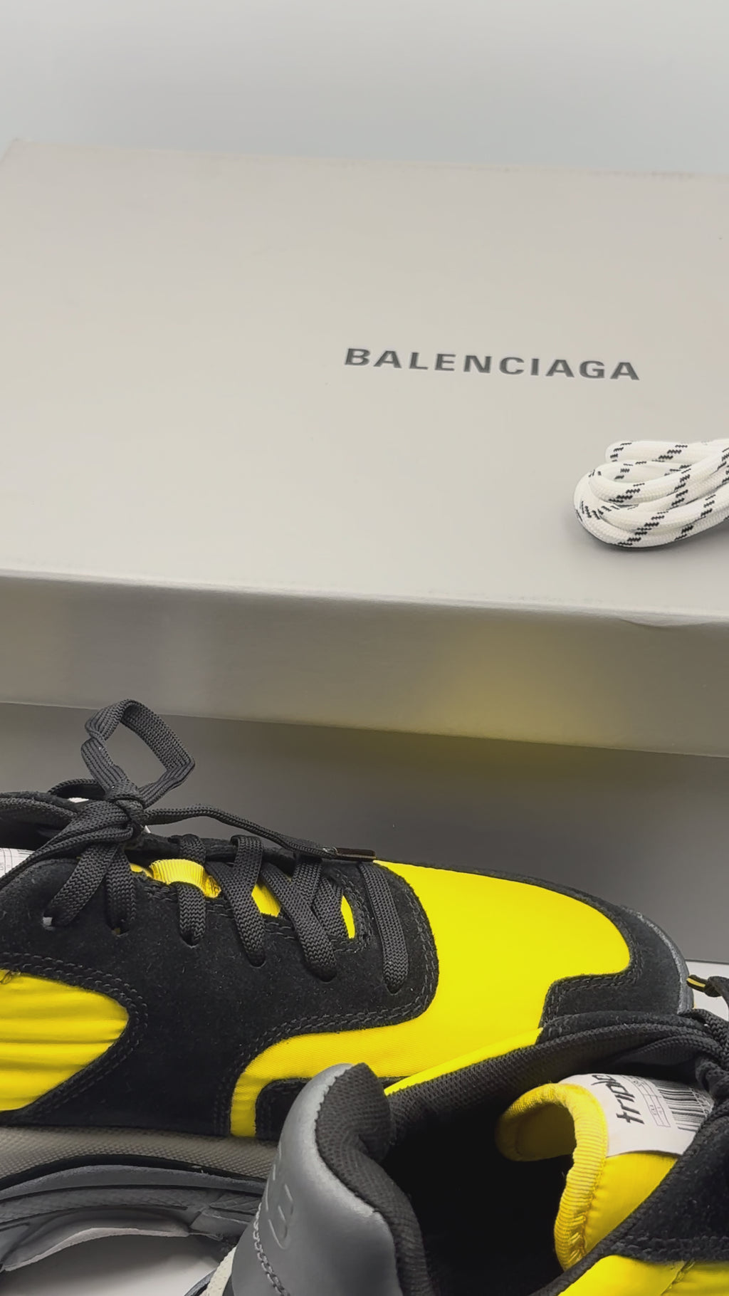 Balenciaga Triple S — Jaune, Noir & Gris — T.41
